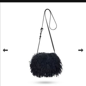 UGG Mongolian Pom Pom crossbody